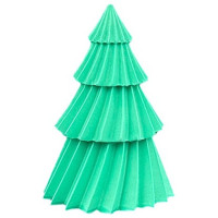 JESMONITE - Silicone Mould - Rotating Christmas Tree S - 9,2x7x4,9cm