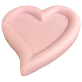JESMONITE - Moule en Silicone - Cœur-shaped Dish - 16x17,8x1,7cm