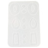 RESLIN - Silicone Mould - Earrings Minimalist - 18,4x12,7x0,4cm