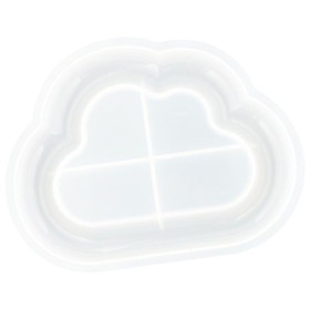 JESMONITE - Moule en Silicone - Nuage-shaped Dish - 13,8x17,8x1,8cm