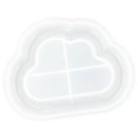 JESMONITE - Silicone Mould - Cloud-shaped Dish - 13,8x17,8x1,8cm