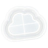 JESMONITE - Moule en Silicone - Nuage-shaped Dish - 13,8x17,8x1,8cm