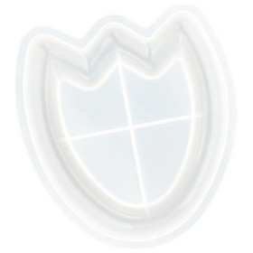 JESMONITE - Moule en Silicone - Tulip-shaped Dish - 14,9x16,3x1,8cm
