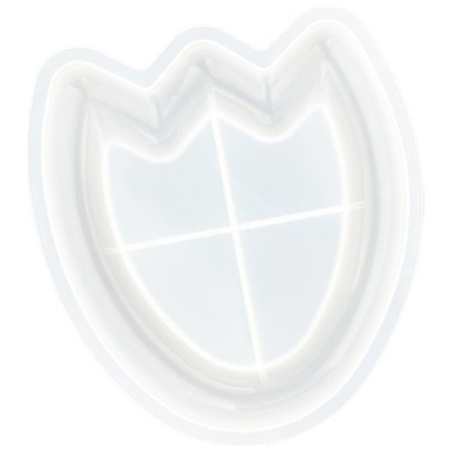 JESMONITE - Silicone Mould - Tulip-shaped Dish - 14,9x16,3x1,8cm