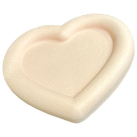 JESMONITE - Moule en Silicone - Cœur-shaped Dish - 15,5x14,4x1,8cm