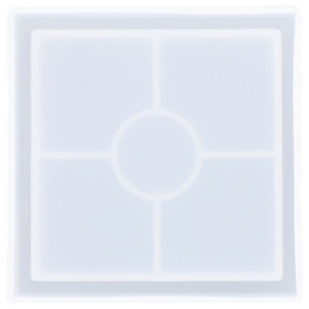 RESLIN - Silicone Mould - Square Coaster - 10x10x1,8cm