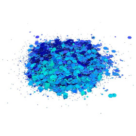 JESMONITE - Paillettes - Bleu Marine - 15g