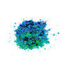 JESMONITE - Paillettes - Bleu Saphir - 15g