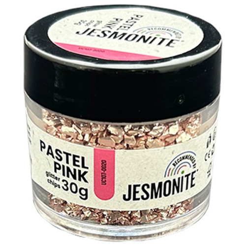 JESMONITE - Glitter Chips - Mustard Yellow - 30g