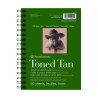 STRATHMORE - Toned Tan Sketch - Bloc Spirale - 80LB - 50 Feuilles - 5.5x8.5"