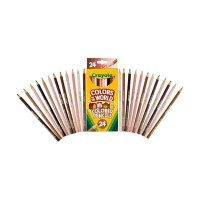 CRAYOLA - Colored Pencils - 24 - Colors of the World