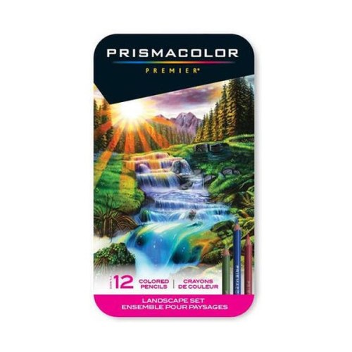 PRISMACOLOR - Premier - Crayons de Couleur - 12 - Édition Landscape