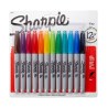 SHARPIE - Marqueurs Permanents Fine - Set de 12 (variant)