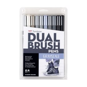 TOMBOW - Dual Brush ABT - Set 10 - Gray