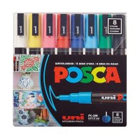 POSCA - PC-3M Markers - Set 8 (variant)