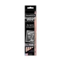 GENERAL PENCIL - White Charcoal Pencil