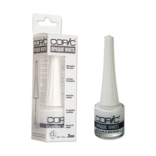 COPIC - Opaque White - 6ML - With Brush