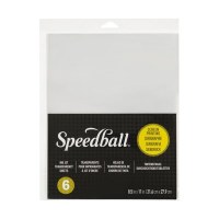 SPEEDBALL - Ink Jet Transparent Screen Printing Sheets (6)
