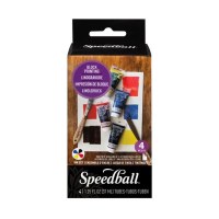 SPEEDBALL - Set Encres Lino Basic - 4x37ml