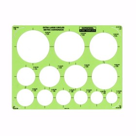 SLS - Giant Circles Template - 3cm to 9cm - Extra