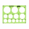 PLAID - Gabarit / Template Cercles [Ronds - Géants - 3cm à 9cm - EXTRA]