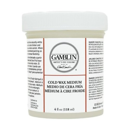 GAMBLIN - Cire / Wax - 4OZ [COLD WAX MEDIUM]