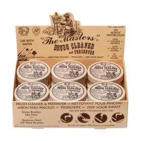 THE MASTERS - Savon Nettoyant Rénovateur Pinceaux - 95ml Tube