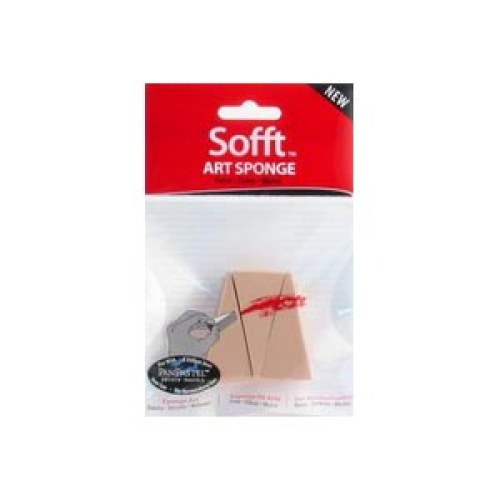SOFFT - Éponges Art - Set de 3 - Triangle