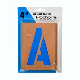 HEADLINE - Gothic Stencils - Letters & Numbers - 4" Nombres