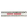 GRAPHOPLEX - Thick Steel Rulers - 50cm