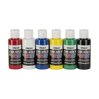 CREATEX - Airbrush Opaque - Set 6 x 2OZ