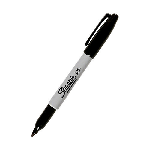 SHARPIE - Permanent Marker - Fine - Black