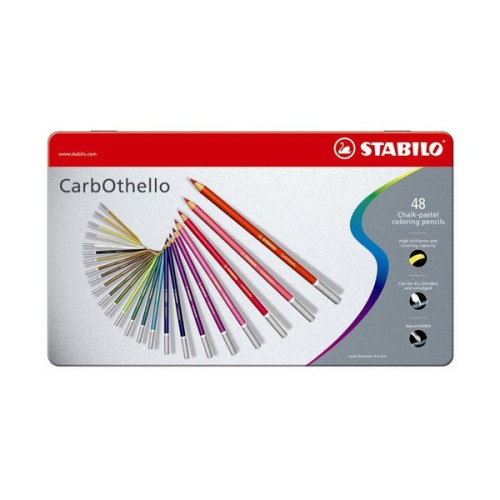 STABILO - CarbOthello - Crayons Pastels Secs - 48 Couleurs
