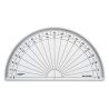 GRAPHOPLEX - Semi Circular Protractor - In Degrees - 16cm