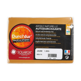 SOLARGIL - DURCI'DUR - Pain Autodurcissant - Jaune d'Or - 1,5 kg