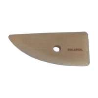 SOLARGIL - Boxwood Scraper - Angular Half-Moon - 110 x 53 mm