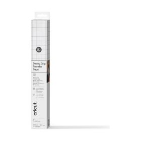 CRICUT - Film Transfert TackyTape - Adhérence Forte - 30,5 cm x 1,2 m