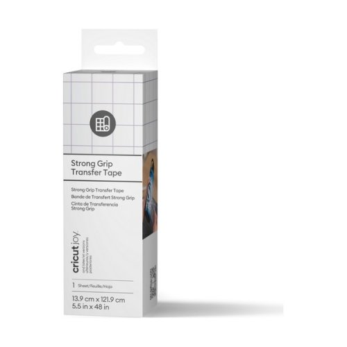 CRICUT - Film Transfert TackyTape - Joy - Adhérence Forte - 13,9 x 121,9 cm