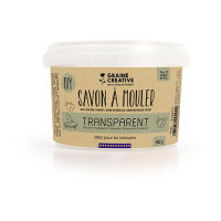 GRAINE CREATIVE - Soap Base - 500 g - Translucent