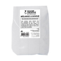 GRAINE CREATIVE - Granules de Cire Bougie - 1 kg - 100% Paraffine