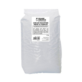 GRAINE CREATIVE - Granules de Cire Bougie - 5 kg - 100% Paraffine