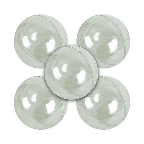 GRAINE CREATIVE - Clear Plastic Balls - 5 Balls - Ø 10 cm