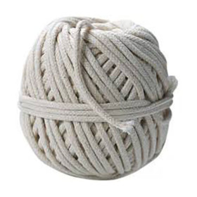 GRAINE CREATIVE - Ficelle Coton Tressé - 3 mm - 50 m - 200 g
