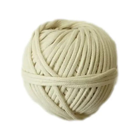GRAINE CREATIVE - Ficelle Coton Tressé - 4 mm - 35 m - 200 g