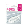 GRAINE CREATIVE - Mèches Bougie Coton - 5 Mèches - 1 m