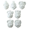 GRAINE CREATIVE - Animal Masks - 14 Masks (2 x 7 Models)