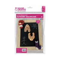 GRAINE CREATIVE - Moule Thermoformé - Alphabet Majuscule