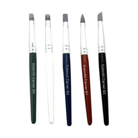 GRAINE CREATIVE - Pinceaux Silicones - 5 Pièces - À Sculpter