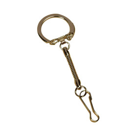 GRAINE CREATIVE - Chain Keychain - 100 Pieces - Silver