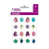 GRAINE CREATIVE - Strass Précieuses Adhésives - 16 Pierres - Coloris Assortis